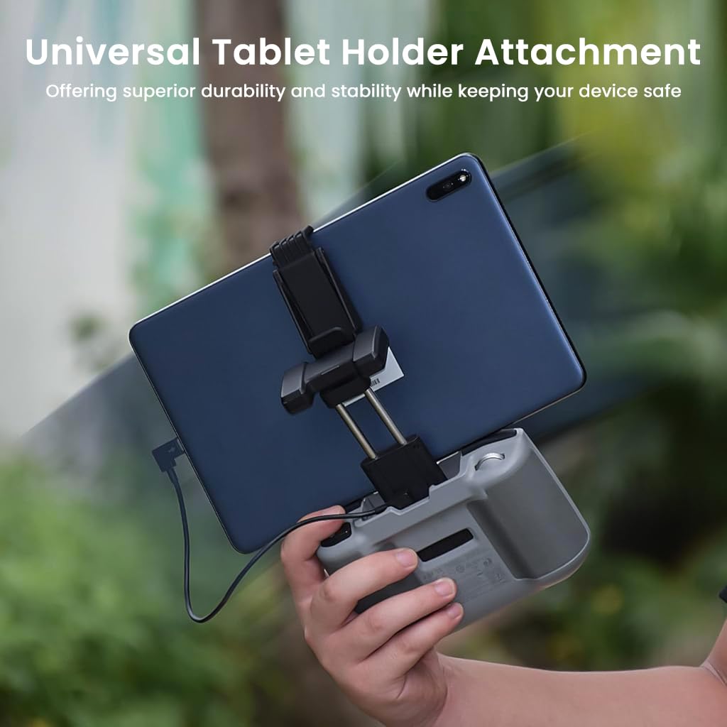 ZORBES® Tablet Holder Mount for DJI Neo, Mini 4K/4 Pro/ 3/3 Pro/ 2 SE/AIR 3/Mavic 3 Pro/Mavic Air 2S, Portable Adjustable Remote Controller Extended Bracket for iPad Mini/Air Accessories ZORBES® Tablet Holder Mount for DJI Neo, Mini 4K/4 Pro/ 3/3 Pro/ 2 SE/AIR 3/Mavic 3 Pro/Mavic Air 2S, Portable Adjustable Remote Controller Extended Bracket for iPad Mini/Air Accessories